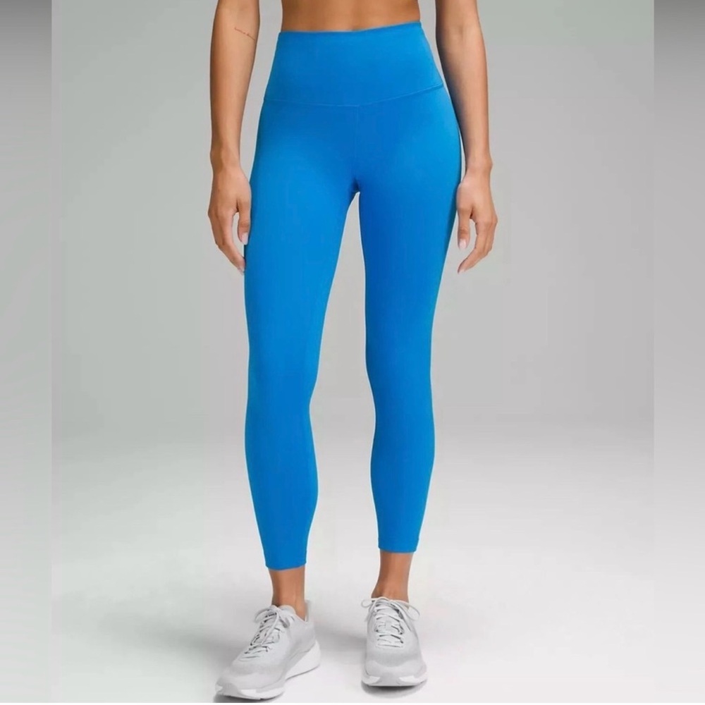 Lululemon Wunder Train High Rise Crop 23” Poolside